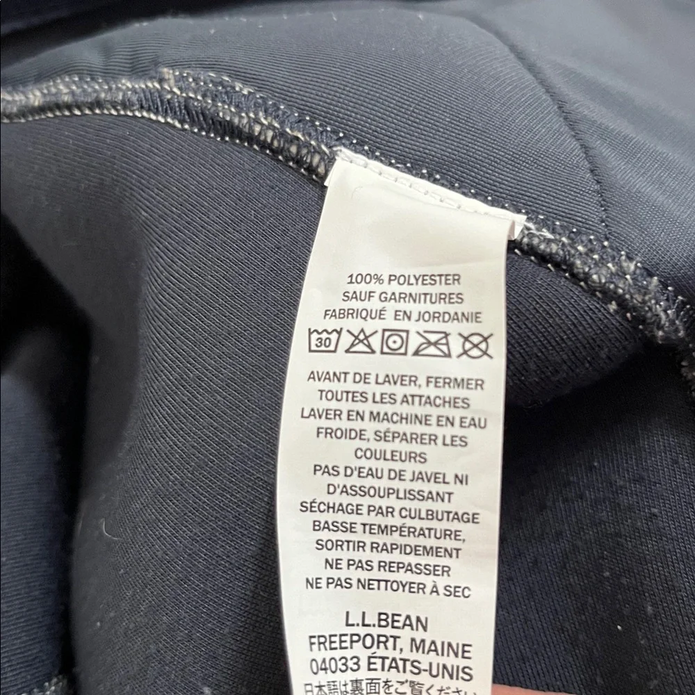 L.L. Bean Mountain Pile Fleece Coat women’s regular medium outdoorsy camping - Picture 8 of 9